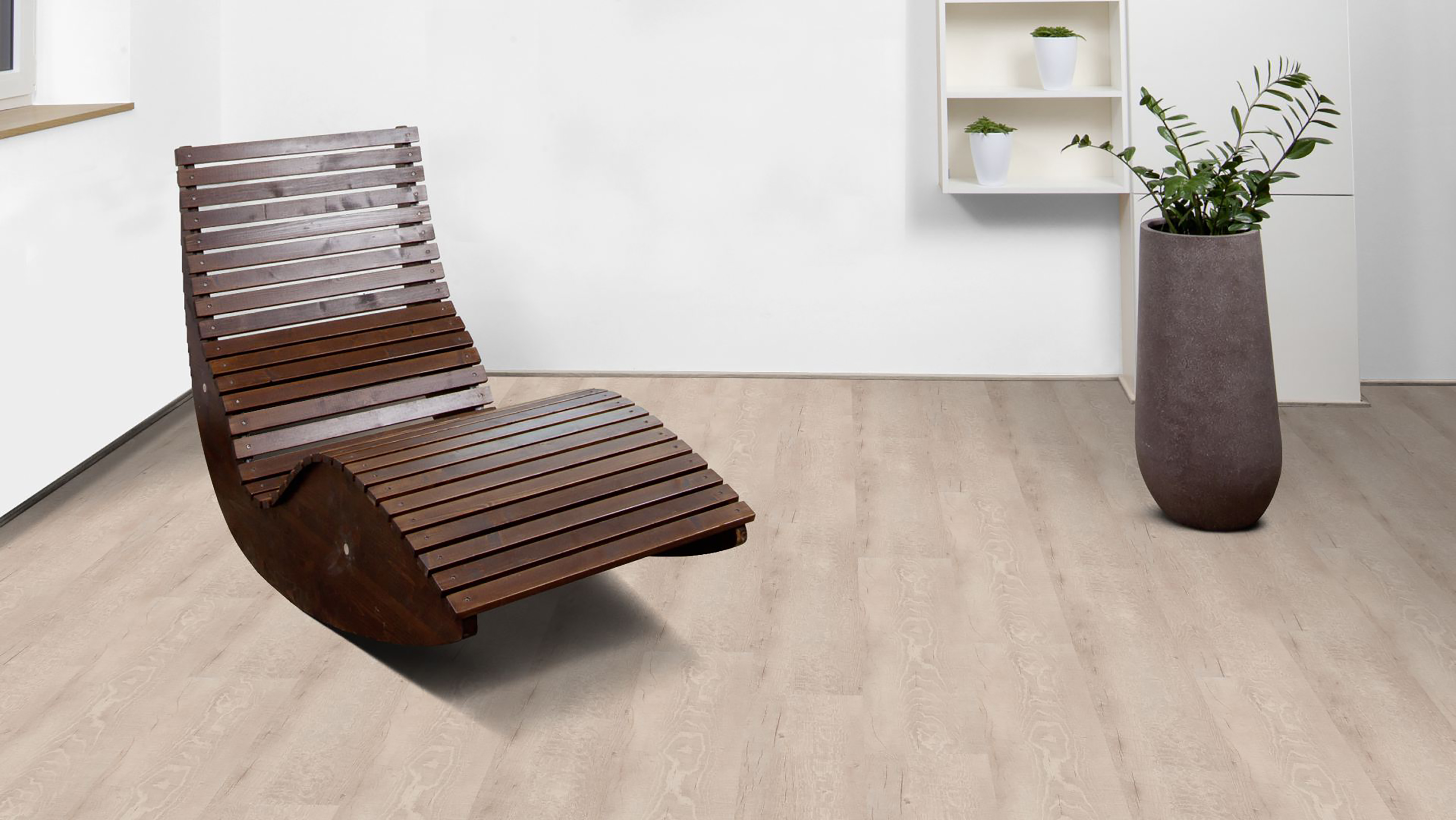 Klick Vinylboden Eiche Ätna