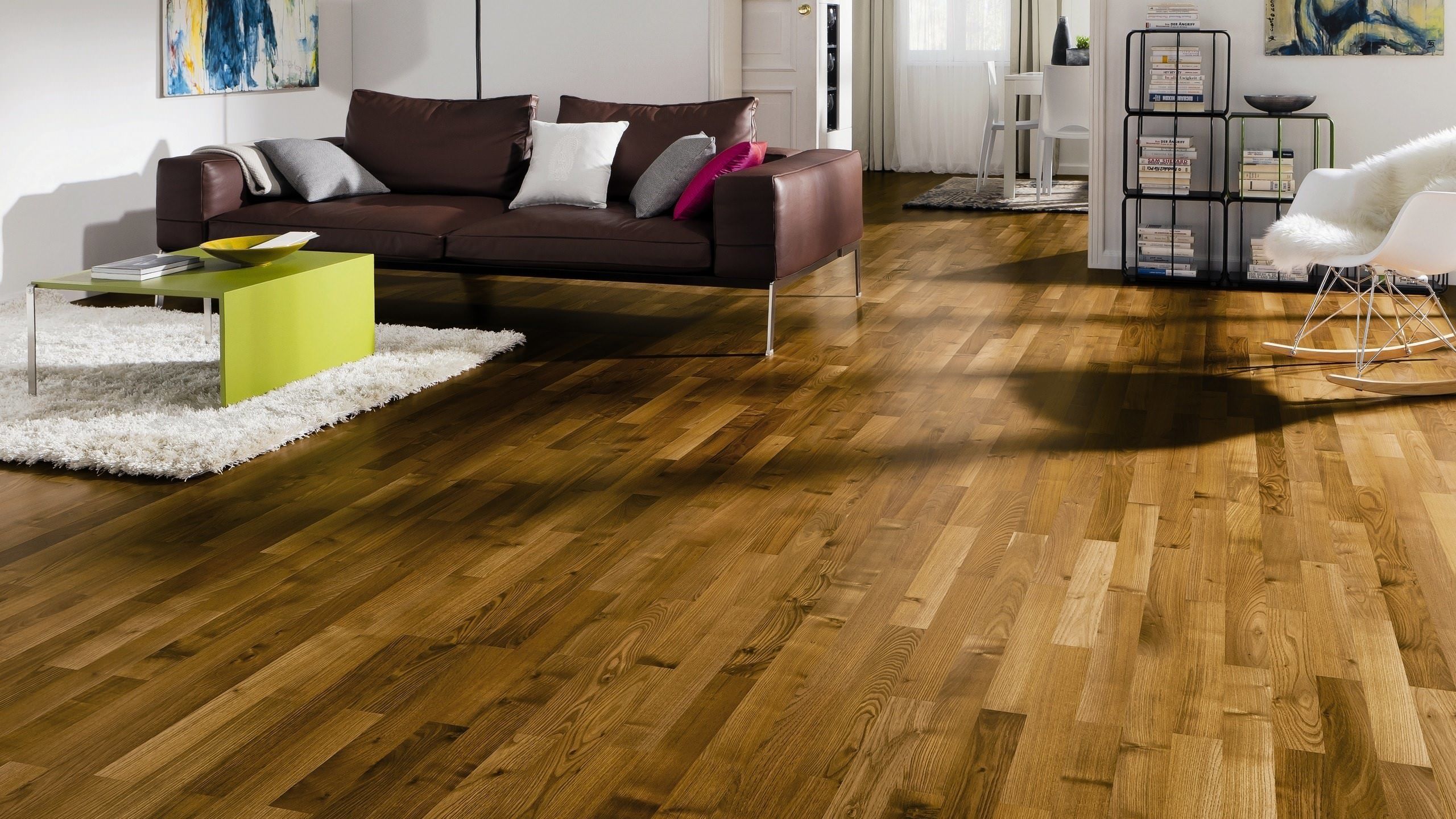 Fischgrät-Parkett-Robinie-Haro