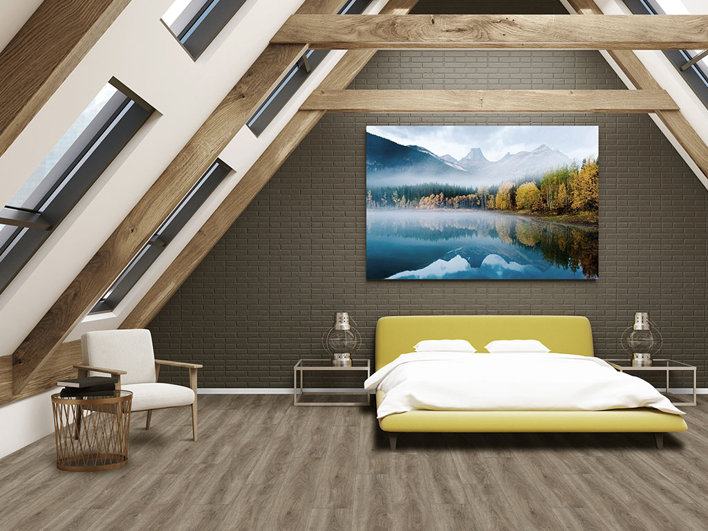 Klick Vinylboden Eiche Houston