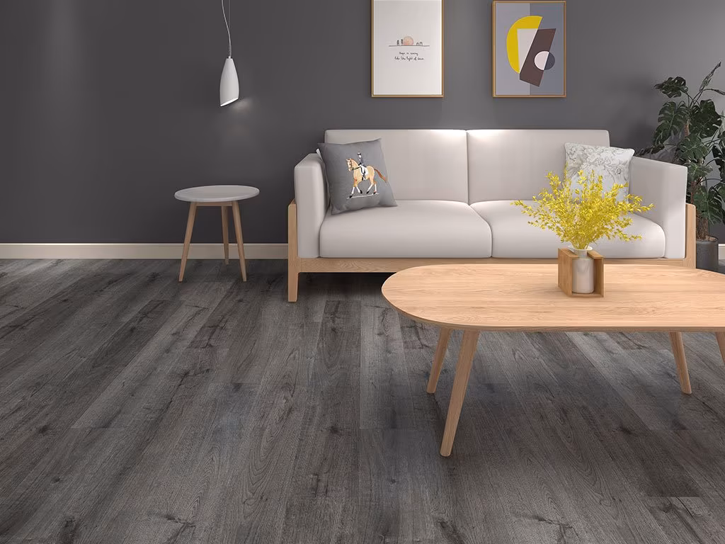 13 m² Klick-Vinylboden Eiche Heek inkl. Trittschall