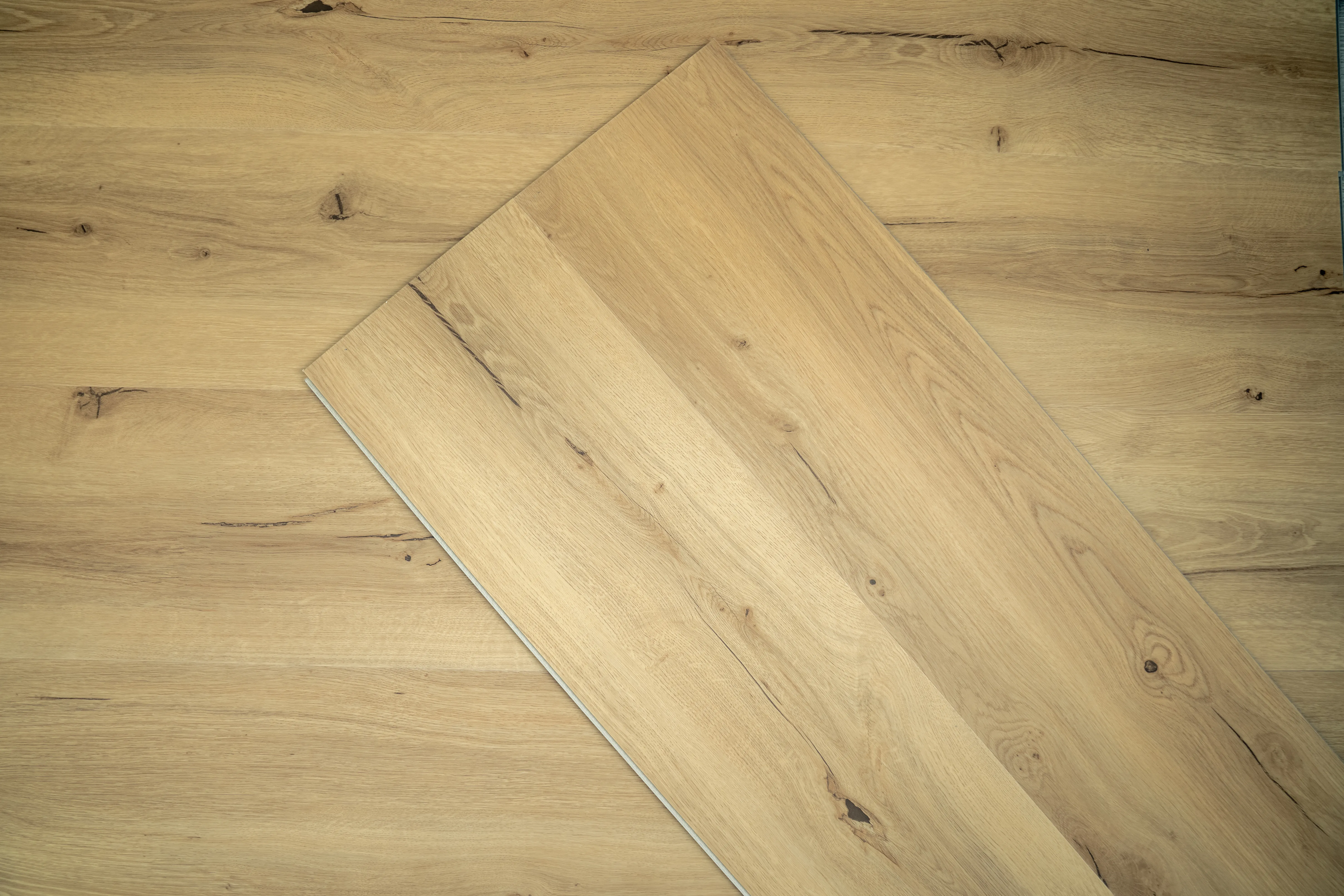 Klick-Vinylboden Eiche Ametrin inkl. Trittschall