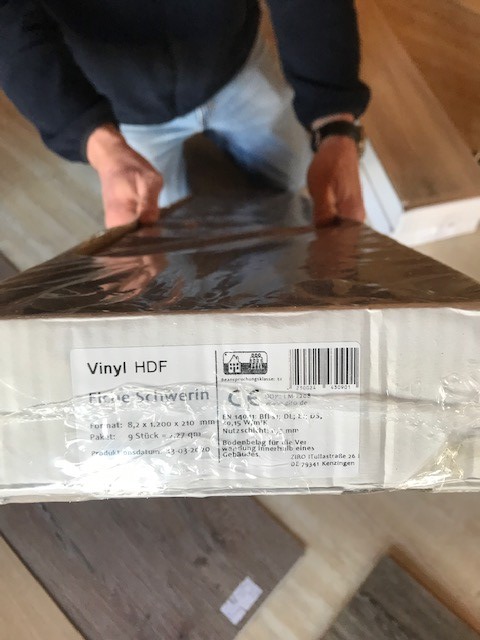 Klick-Vinylboden Eiche Schwerin