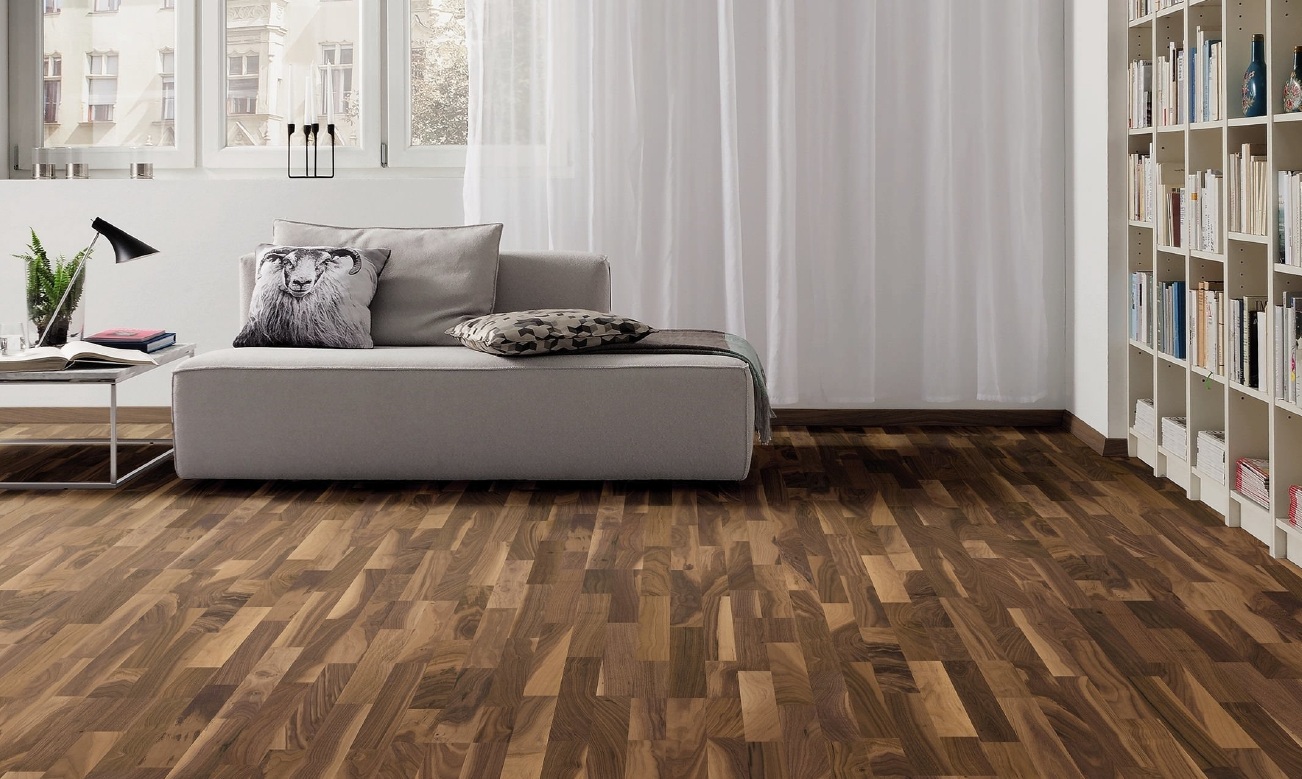 HARO Klick-Parkettboden Amerikanischer Nussbaum