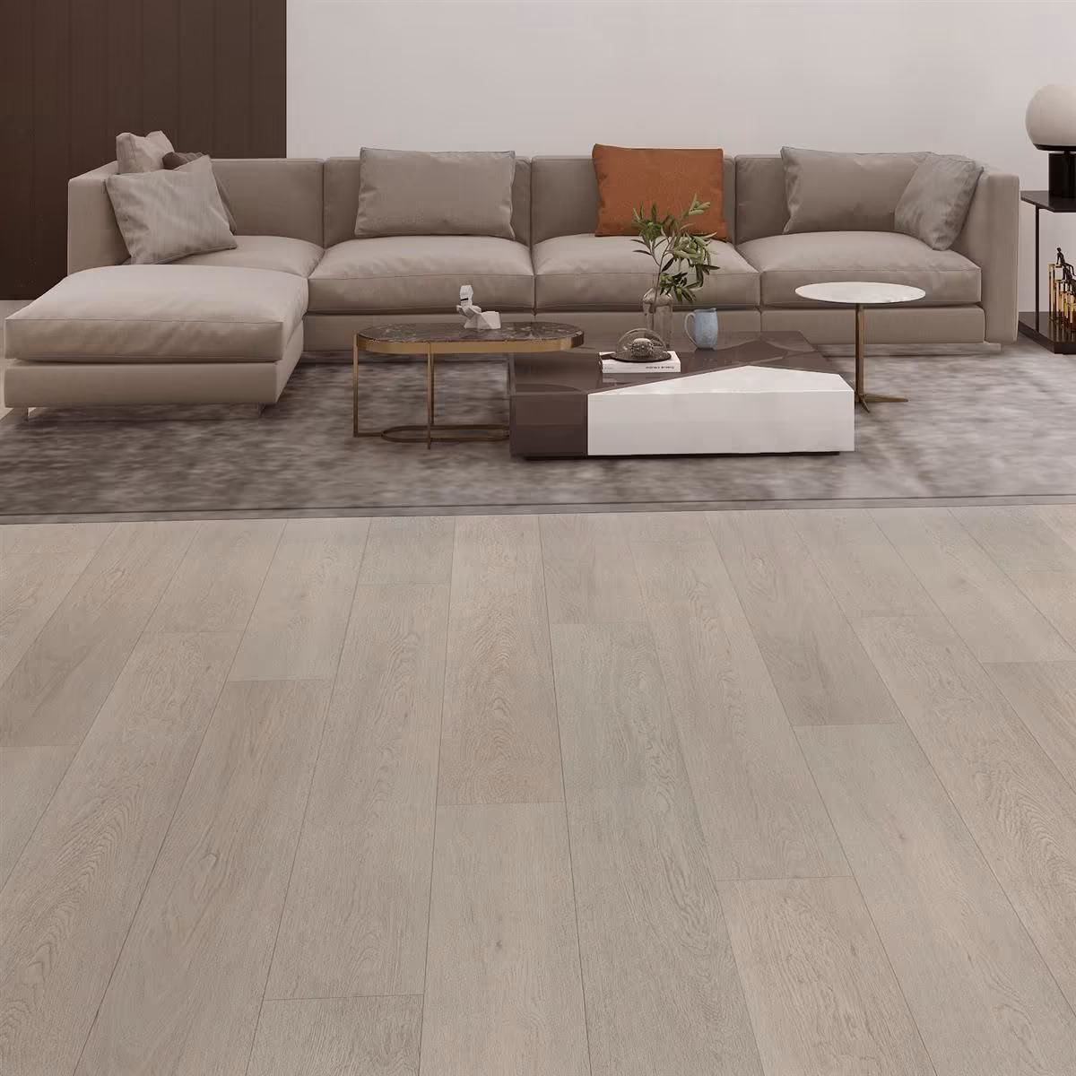 91 m² Klick-Vinylboden Eiche Grünewald inkl. Trittschall