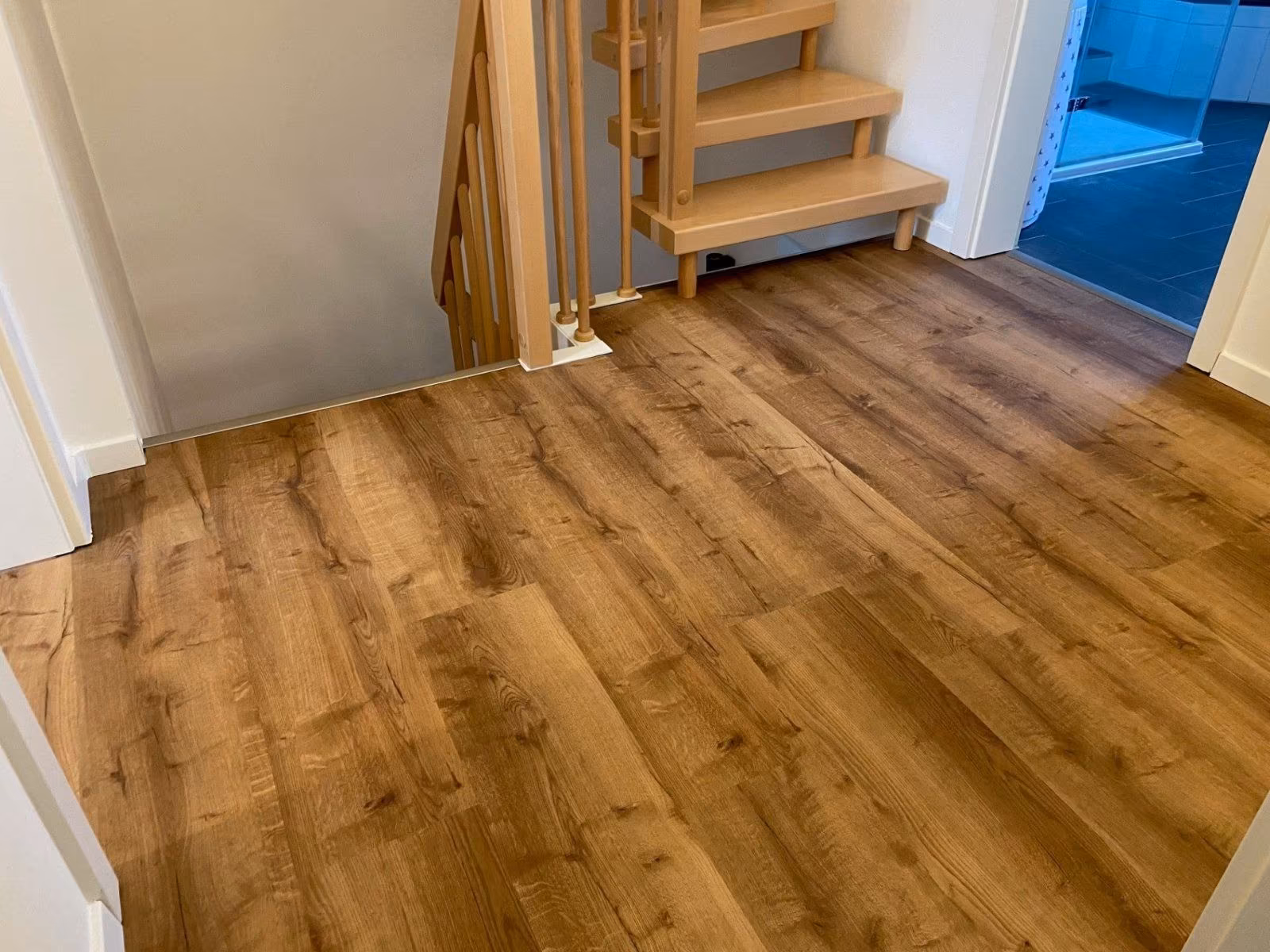 34 m² Klick-Vinylboden Eiche Tajo inkl. Trittschall