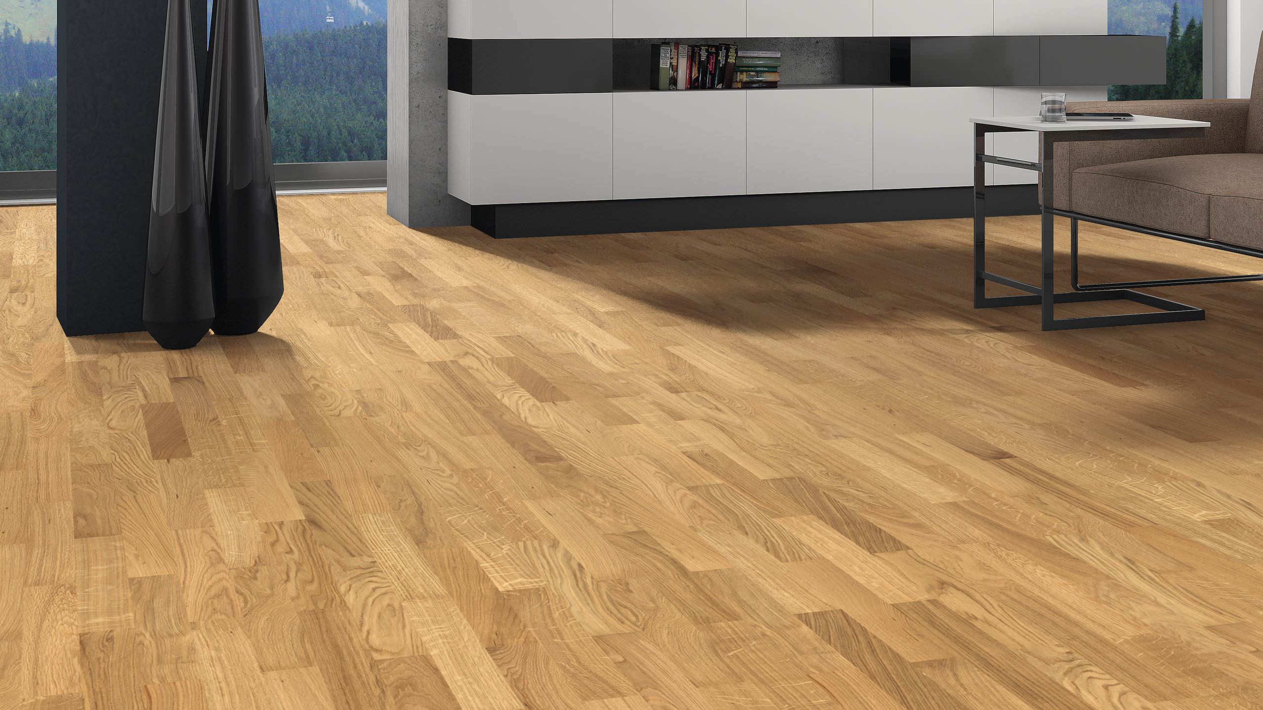 101 m² HARO Nut+Feder Parkettboden Eiche Naturale